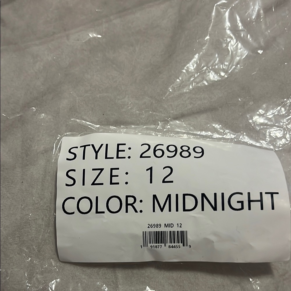Mac Duggal - NWT - size 12 - Navy Blue One Shoulder Gown - Picture 5 of 9